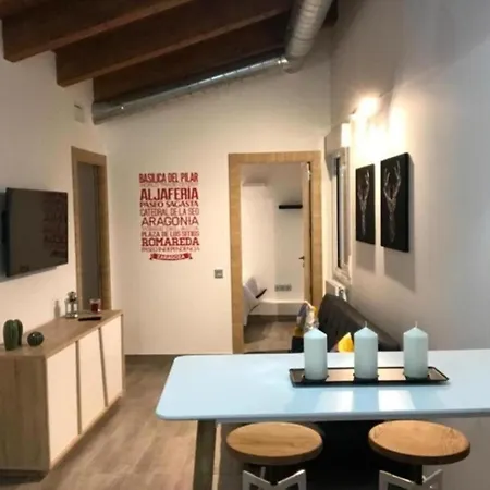 Atico Acogedor Lujoso Check-in 24h Penthouse 5 Planta 5 Apartment Zaragoza
